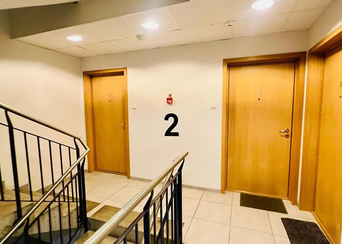 Spacious & Modern 1 Bedroom Near Lauluvaeljak- 아파트 *